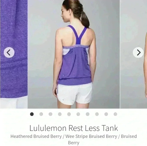 Lululemon Rest Less Tank size 4 - Picture 2 of 6